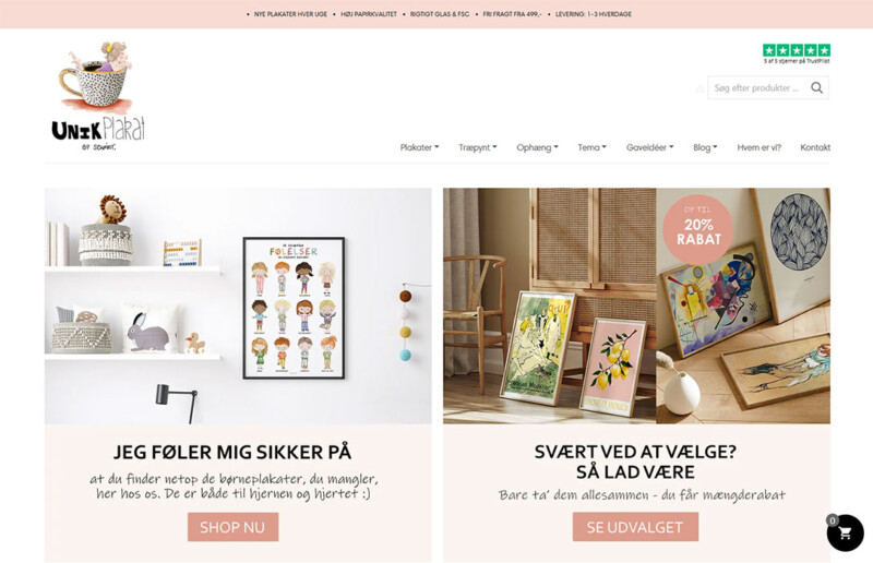 Unik Plakat screenshot