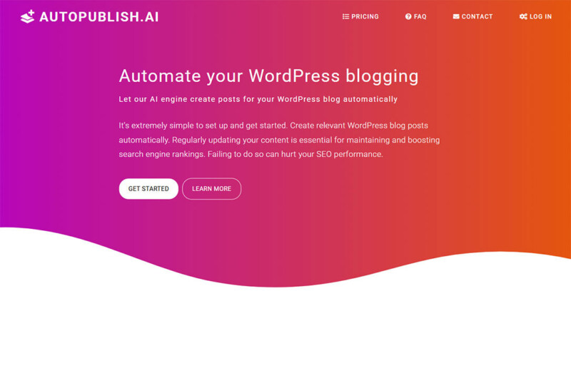AutoPublish screenshot